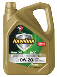 Havoline® ProDS Fully Synthetic ECO 0w20 4L