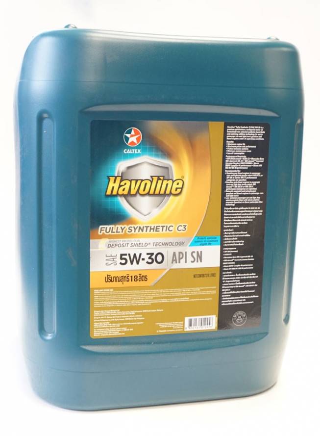 Havoline Fully Synthetic C3 5w30 18L