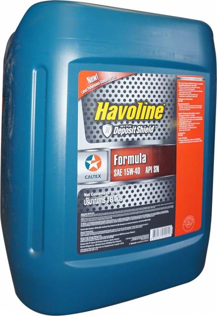 Havoline Formula SN 15W-40 18L